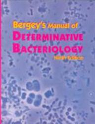Bergey's Manual of Determinative Bacteriology - John G. Holt, Noel R. Kreig, Peter Sneath, James Staley and Williams
